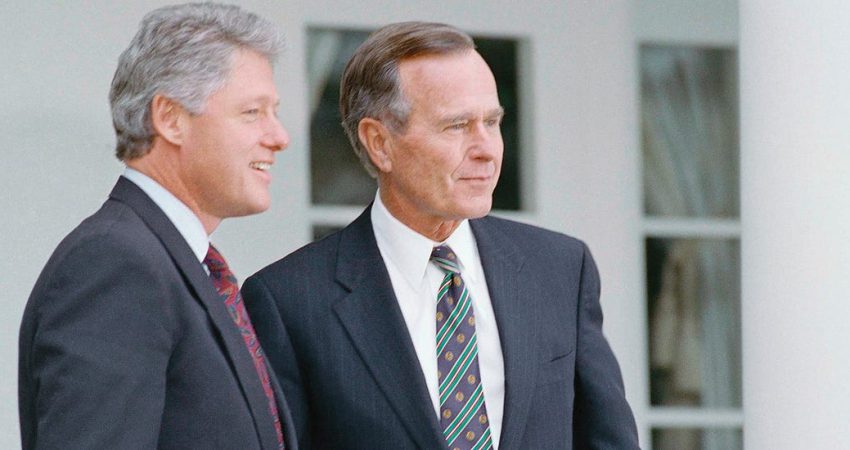 BushClintonGazeta Si