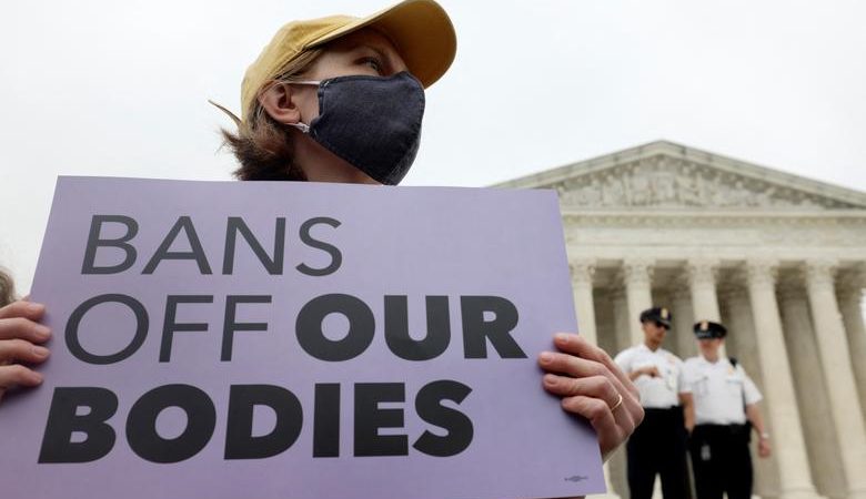 Një nga protestueset në Amerikë.