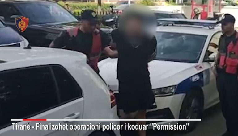 foto per aksionin e policise